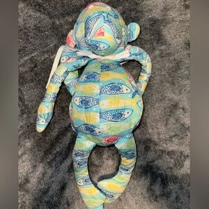 Lilly Pulitzer fish patterned monkey